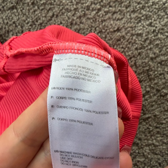 adidas Coral Ribbed Racerback Tank - Picture 4 of 5